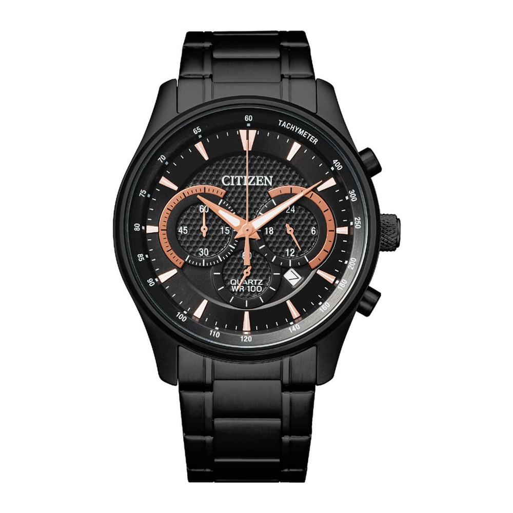 CITIZEN Watches - AN8195-58E - QuartzStainless Steel with Black Ion Plating Strap