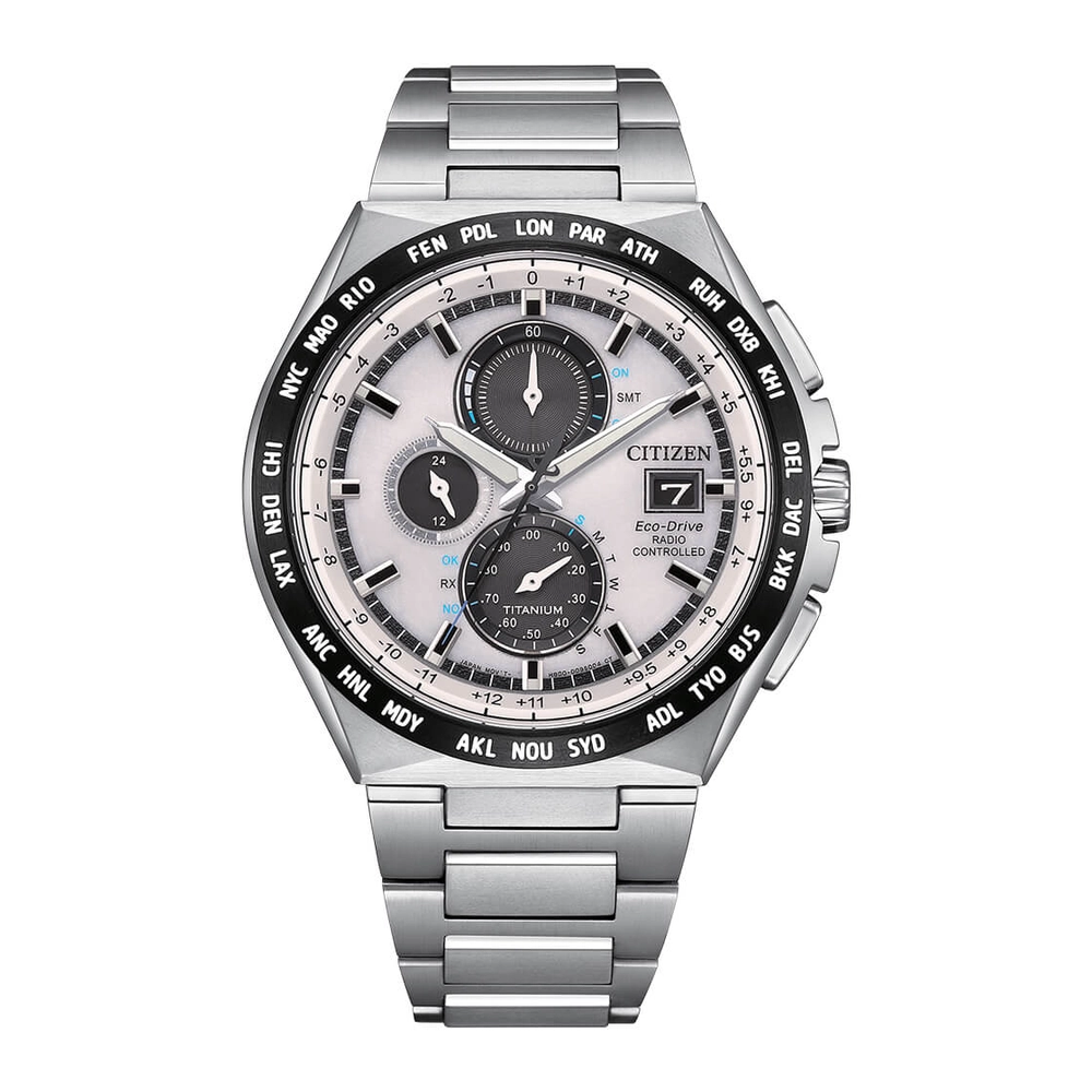 CITIZEN Watches - AT8238-84A - Eco-Drive Light PoweredSuper Titanium Strap
