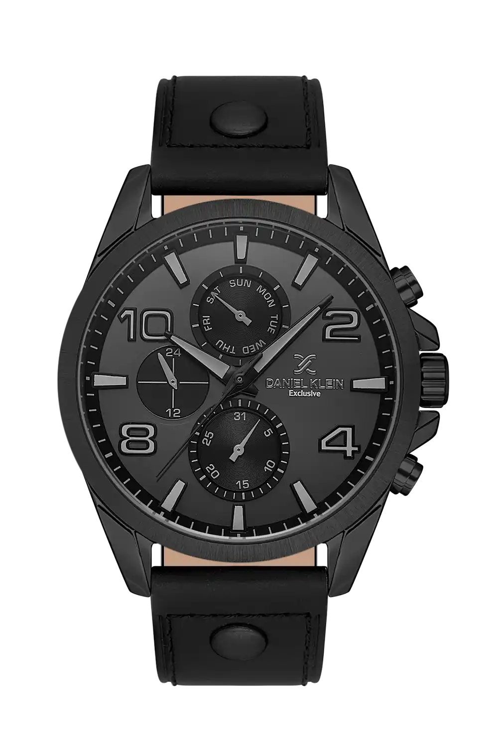 Daniel Klein - DK.1.13640-5 - Men's Watch – Black Dial – 45mm – QuartzBlack