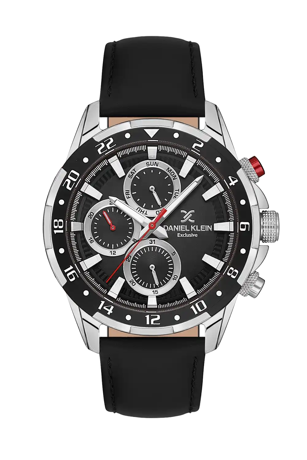 Daniel Klein - DK.1.13641-1 - Men's Watch – Black Dial – 45mm – QuartzBlack