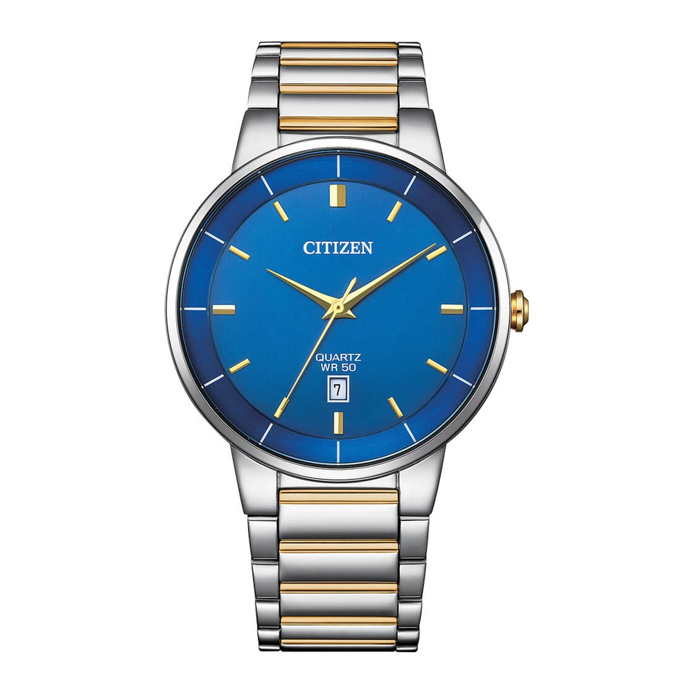 CITIZEN Watches - BI5124-50L - QuartzStainless Steel with Two-Tone Gold Plating Strap