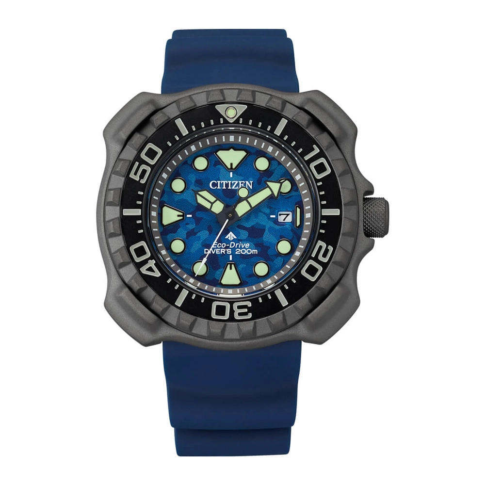CITIZEN Watches - BN0227-09L - Eco-Drive Light PoweredDark Blue Polyurethane