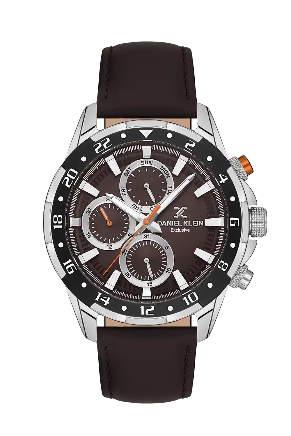 Daniel Klein - DK.1.13641-5 - Men's Watch – D.Brown Dial – 45mm – QuartzD.Brown