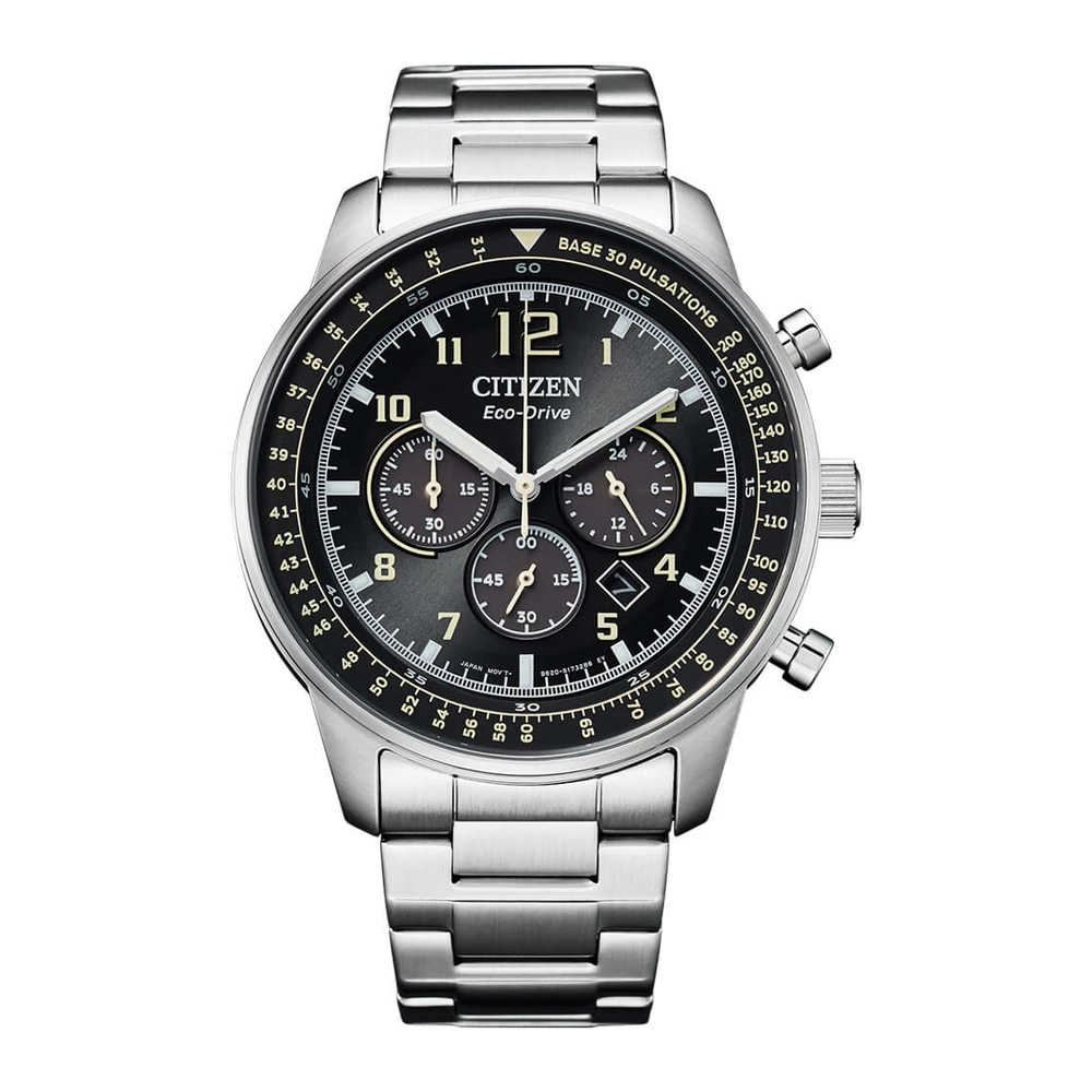 CITIZEN Watches - CA4500-83E - Eco-Drive Light PoweredStainless Steel Strap