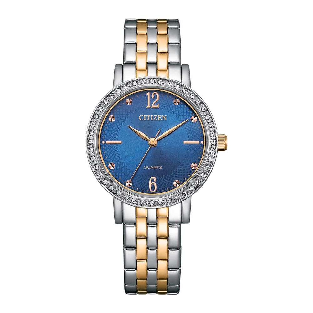 CITIZEN Watches - EL3106-59L - QuartzStainless Steel with Two-Tone Gold Plating Strap