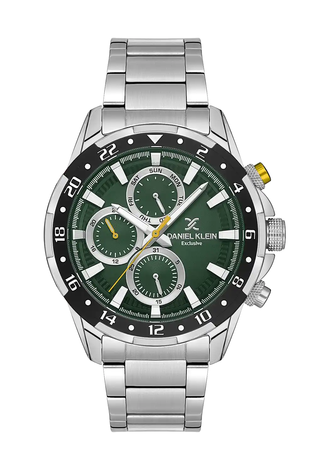 Daniel Klein - DK.1.13642-3 - Men's Watch – D.Green Dial – 45mm – QuartzIPS