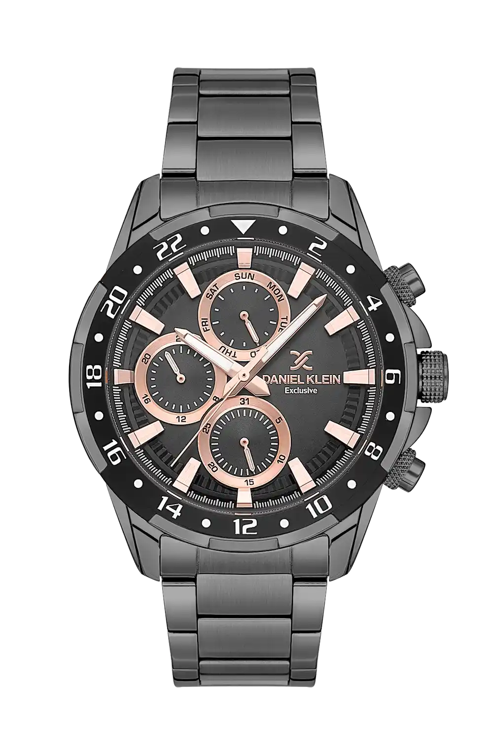 Daniel Klein - DK.1.13642-5 - Men's Watch – Gun Dial – 45mm – QuartzIP Gun