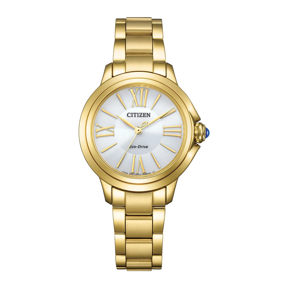 CITIZEN Watches - EM1162-52A - Eco-Drive Light PoweredStainless Steel with Gold Plating Strap