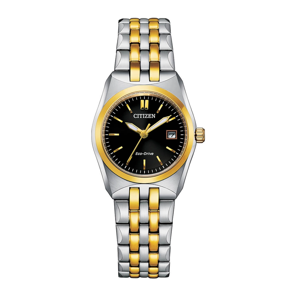 CITIZEN Watches - EW2299-50E - Eco-Drive Light PoweredStainless Steel with Two-Tone Gold Plating Strap