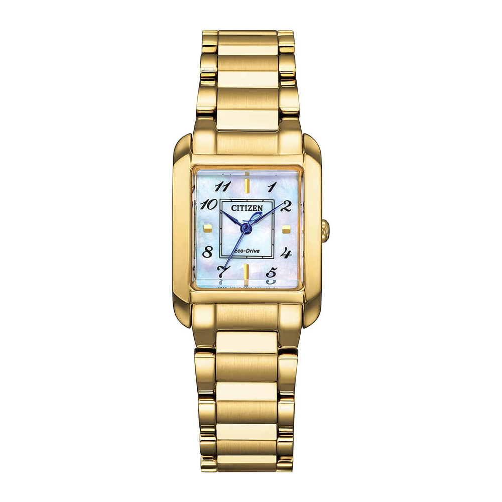 CITIZEN Watches - EW5602-81D - Eco-Drive Light PoweredStainless Steel with Gold Plating Strap