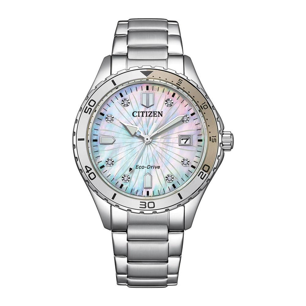 CITIZEN Watches - FE6170-88D - Eco-Drive Light PoweredStainless Steel Strap