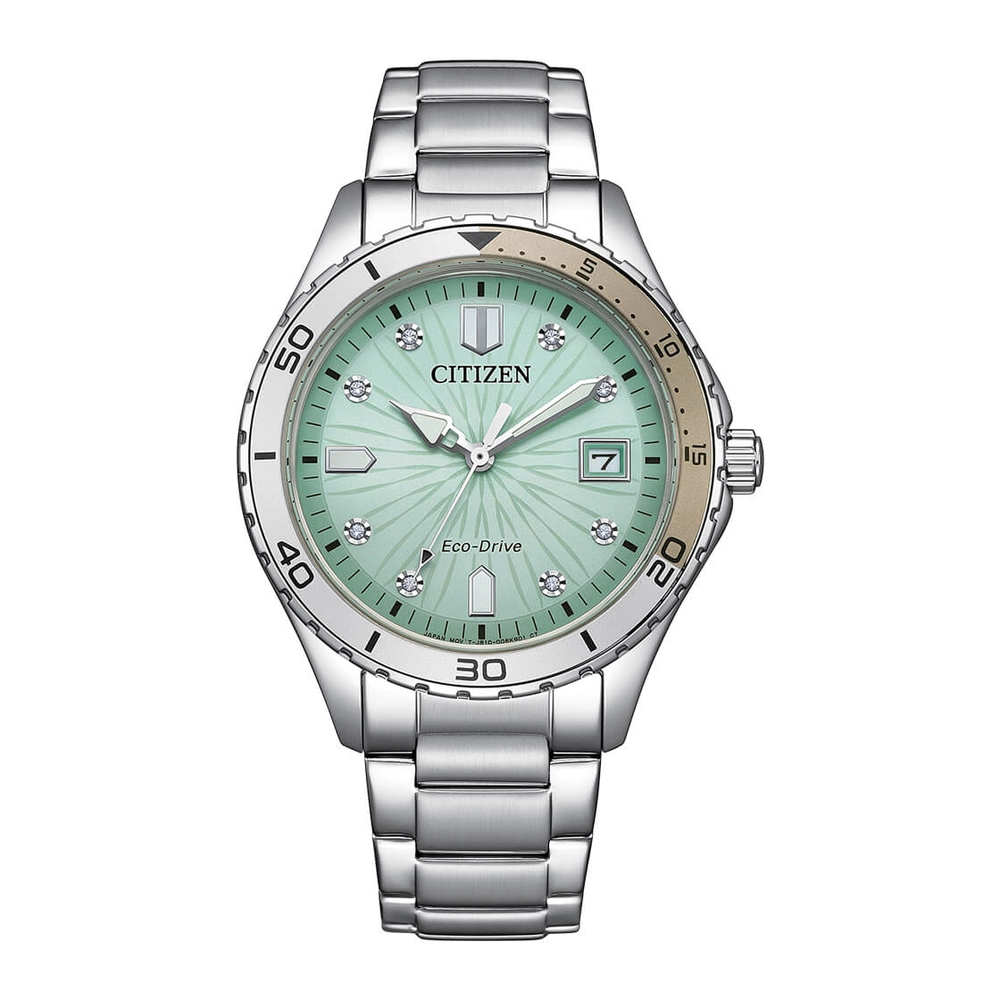 CITIZEN Watches - FE6170-88L - Eco-Drive Light PoweredStainless Steel Strap