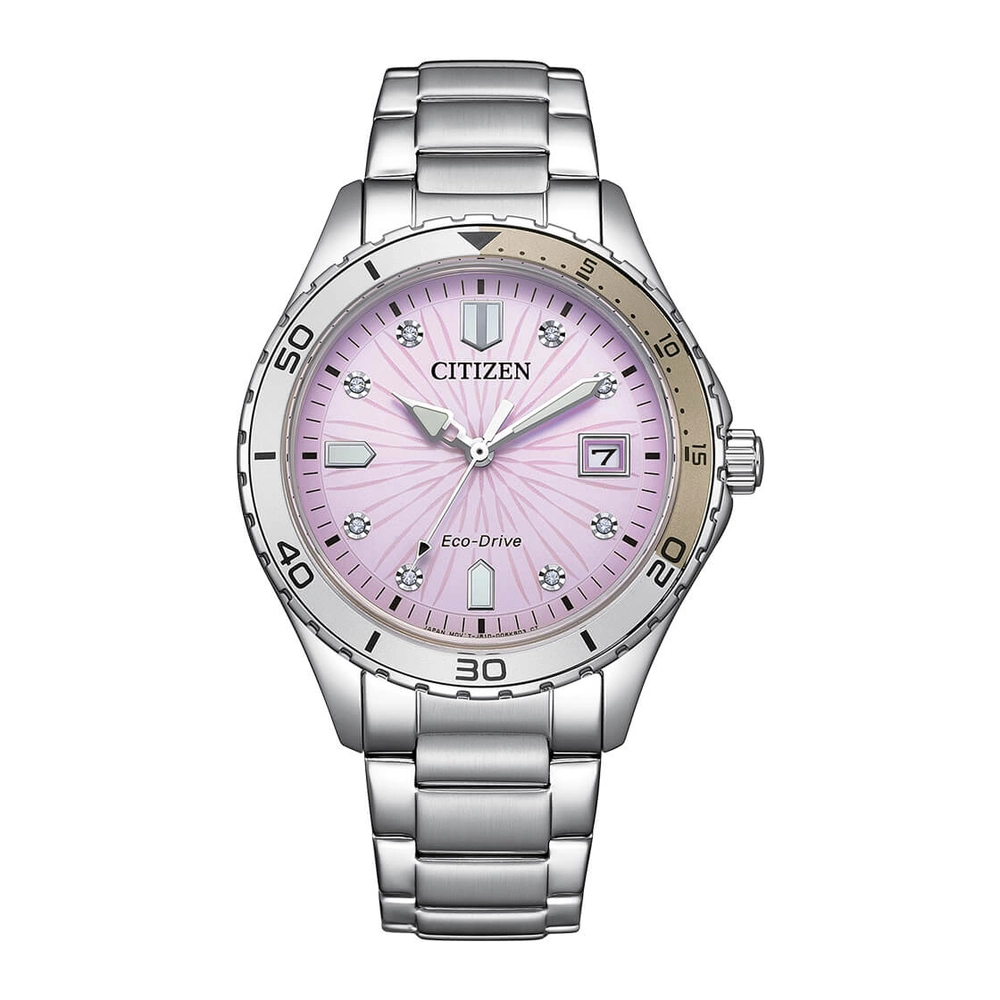 CITIZEN Watches - FE6170-88X - Eco-Drive Light PoweredStainless Steel Strap