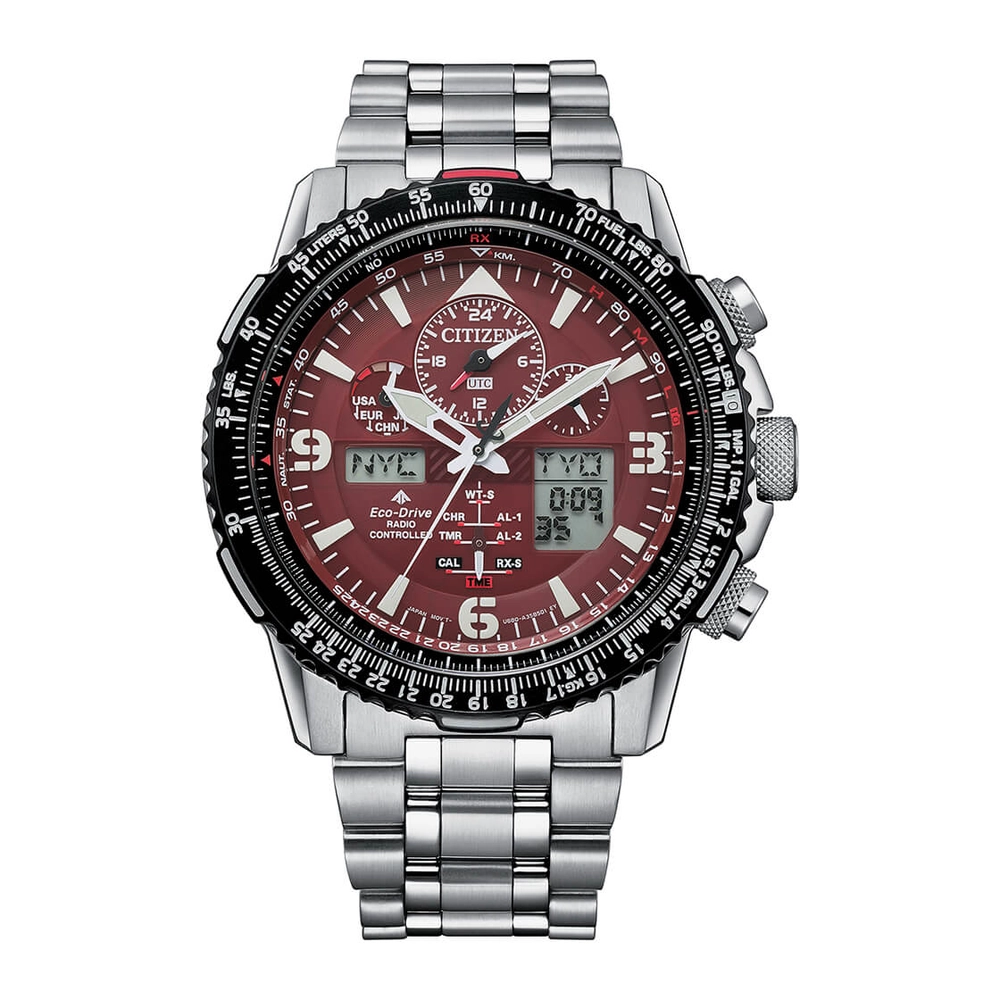 CITIZEN Watches - JY8086-89X - Eco-Drive Light PoweredStainless Steel Strap