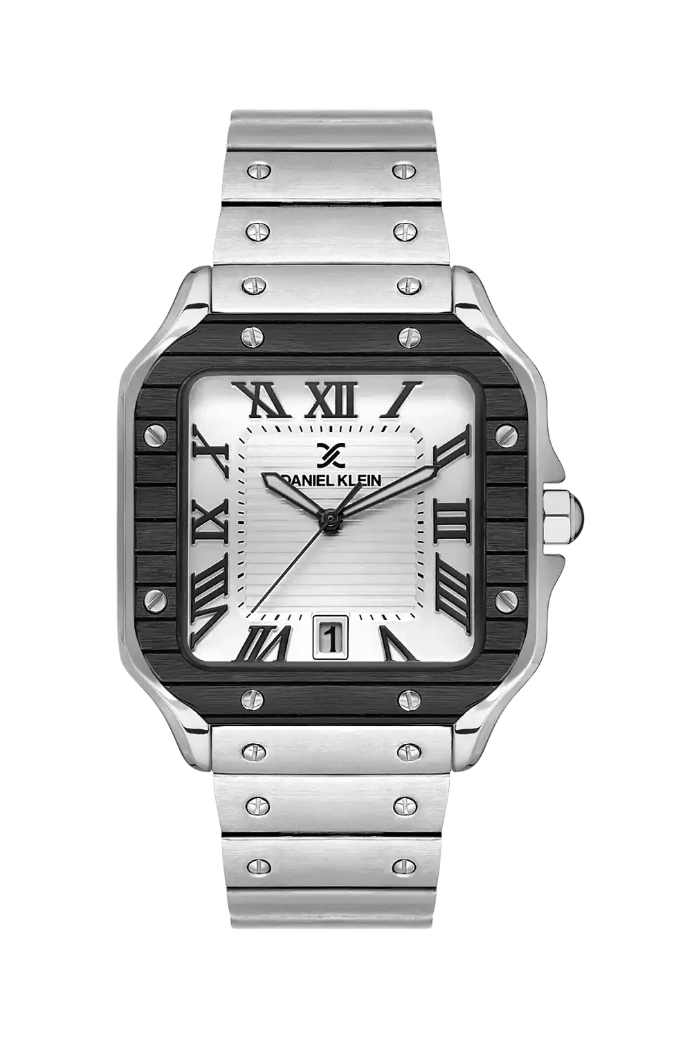 Daniel Klein - DK.1.13647-3 - Men's Watch – Silver Dial – 35*38mm – QuartzIPS