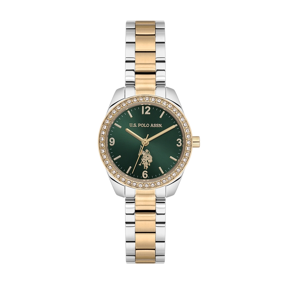 U.S. POLO ASSN. - USPA2064B-06 - LADY - Gold / Metallic GrayGold / Metallic Gray