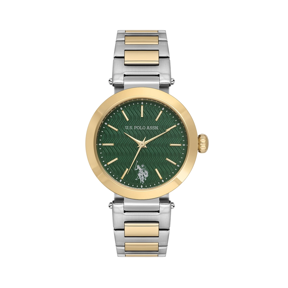 U.S. POLO ASSN. - USPA2099-01 - LADY - Gold / Metallic GrayGold / Metallic Gray