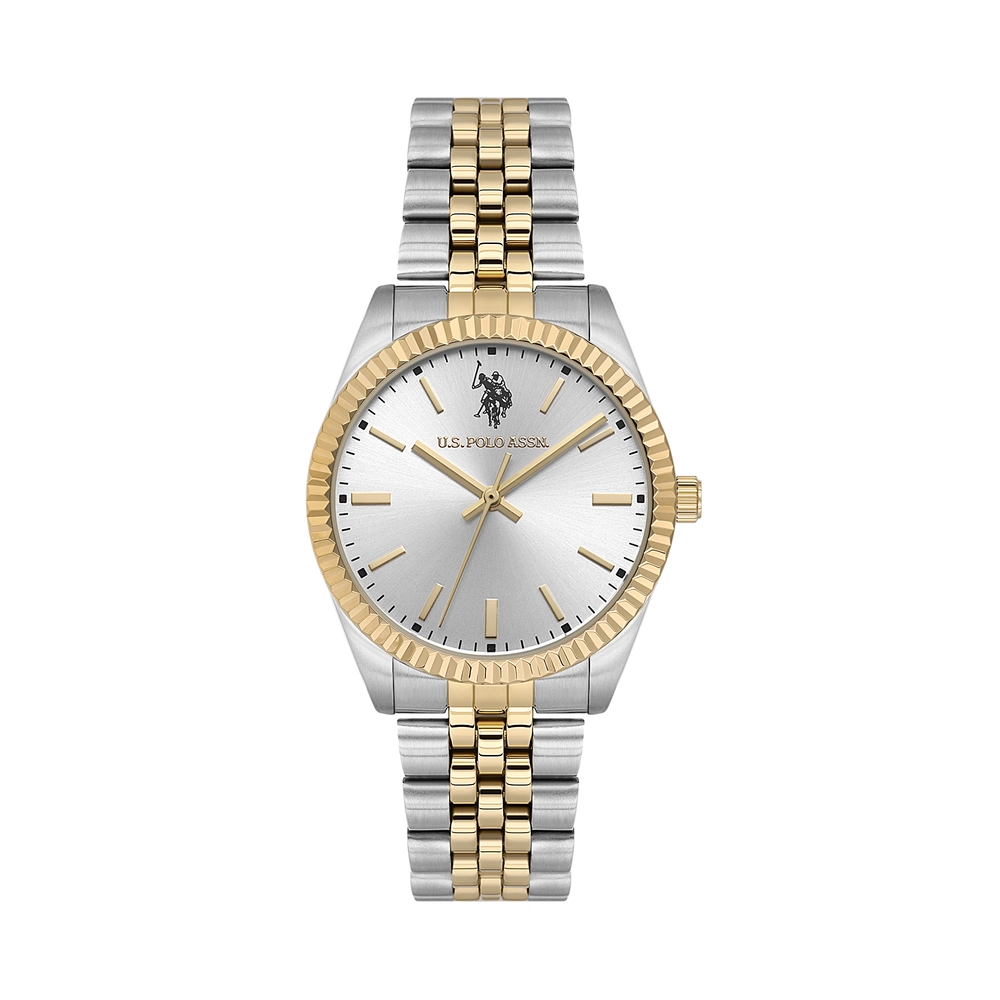 U.S. POLO ASSN. - USPA2103-02 - LADY  - Gold / Metallic GrayGold / Metallic Gray