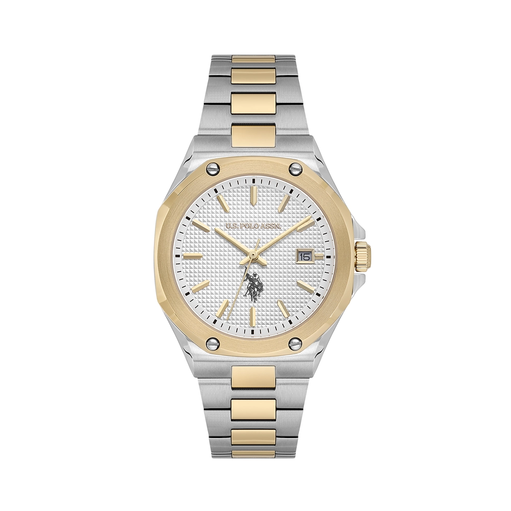 U.S. POLO ASSN. - USPA2104-03 - LADY - Gold / Metallic GrayGold / Metallic Gray