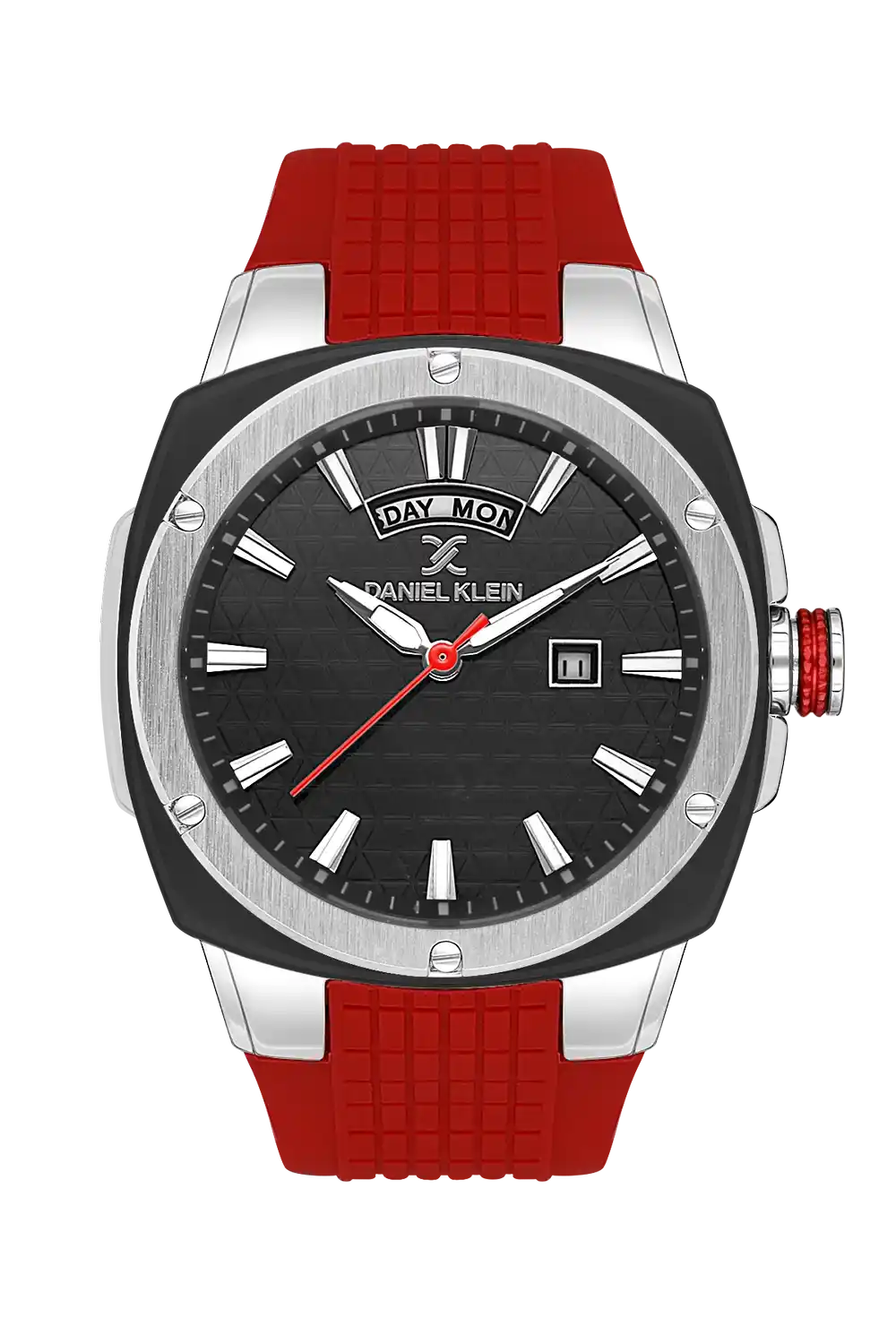 Daniel Klein - DK.1.13650-2 - Men's Watch – Black Dial – 44mm – QuartzRed