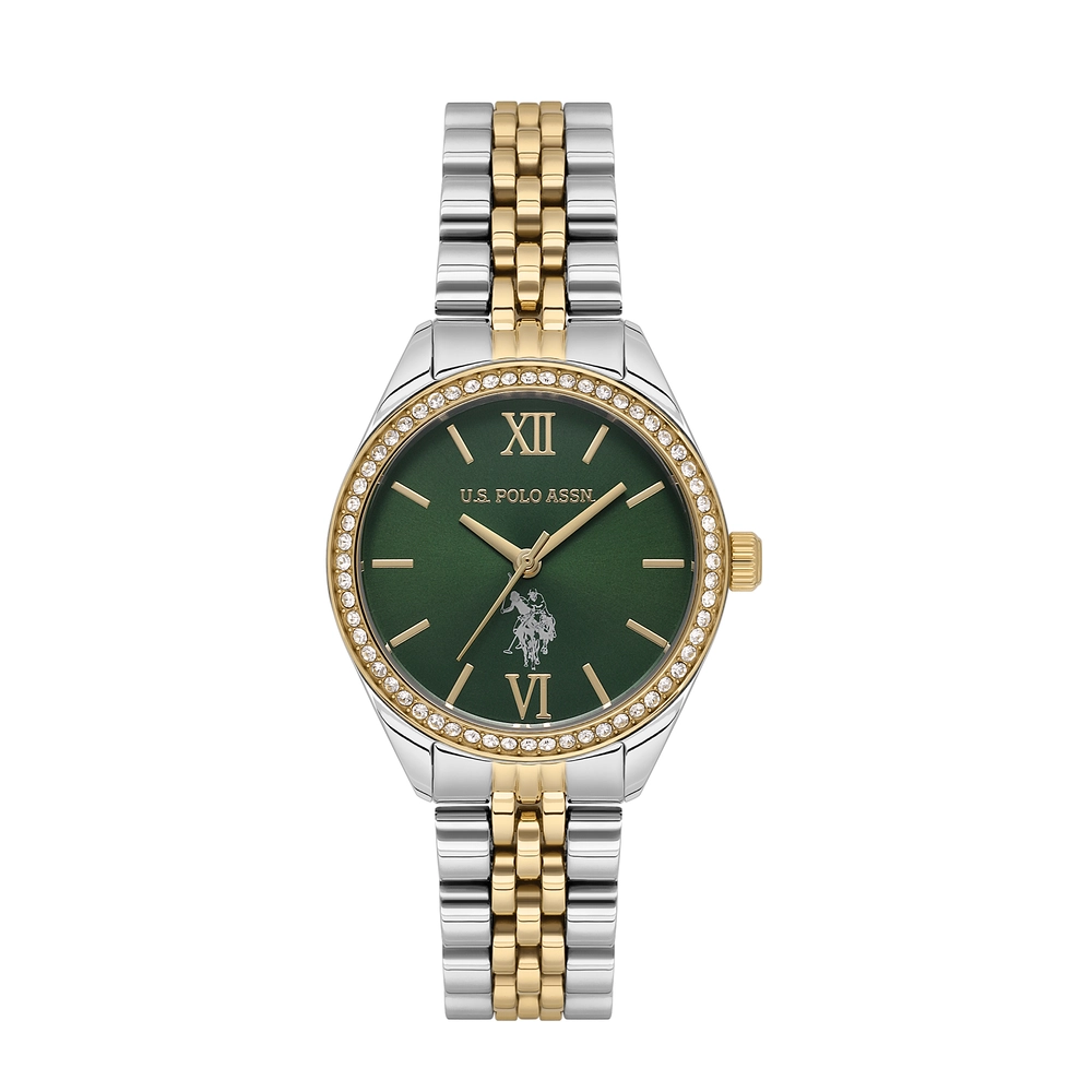 U.S. POLO ASSN. - USPA2085-07 - LADY - Gold / Metallic GrayGold / Metallic Gray