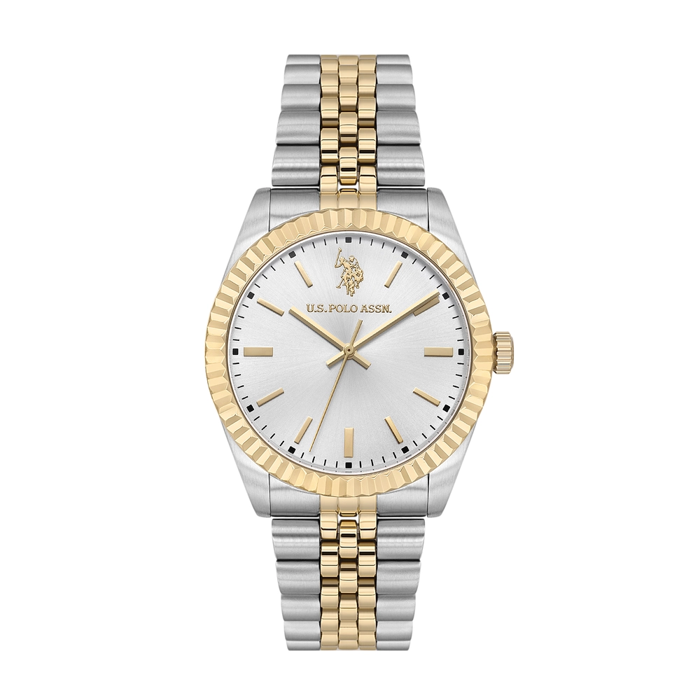 U.S. POLO ASSN. - USPA1111-07 - GENTS - Gold / Metallic GrayGold / Metallic Gray