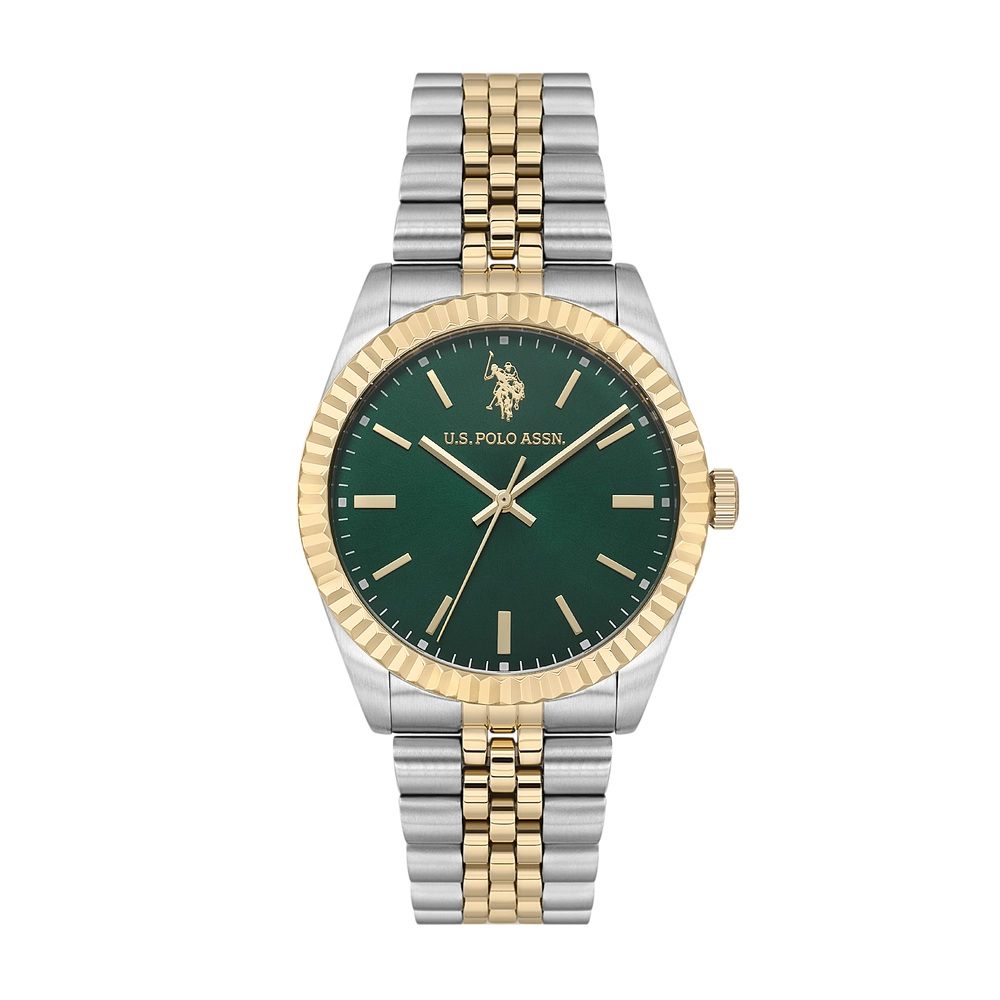 U.S. POLO ASSN. - USPA1111-01 - GENTS - Gold / Metallic GrayGold / Metallic Gray