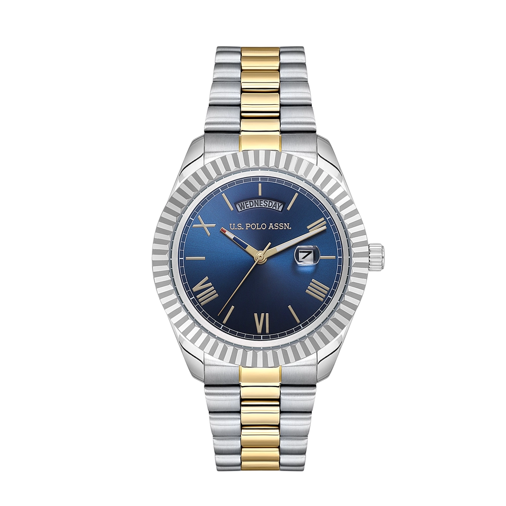 U.S. POLO ASSN. - USPA1100B-06 - GENTS - Gold / Metallic GrayGold / Metallic Gray