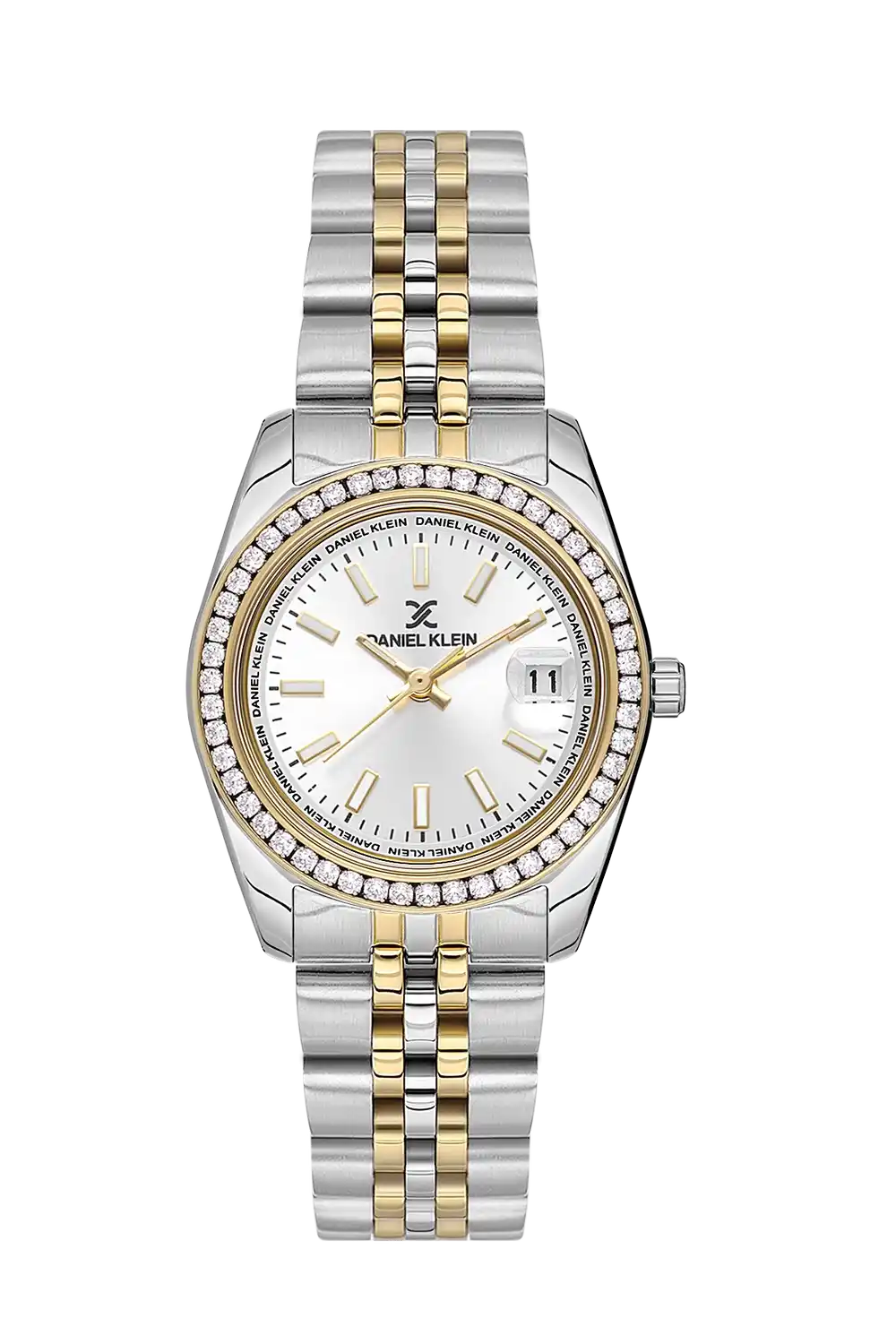 Daniel Klein - DK.1.13589-5 - Women's Watch – Silver Dial – 32mm – QuartzIPS/IPG