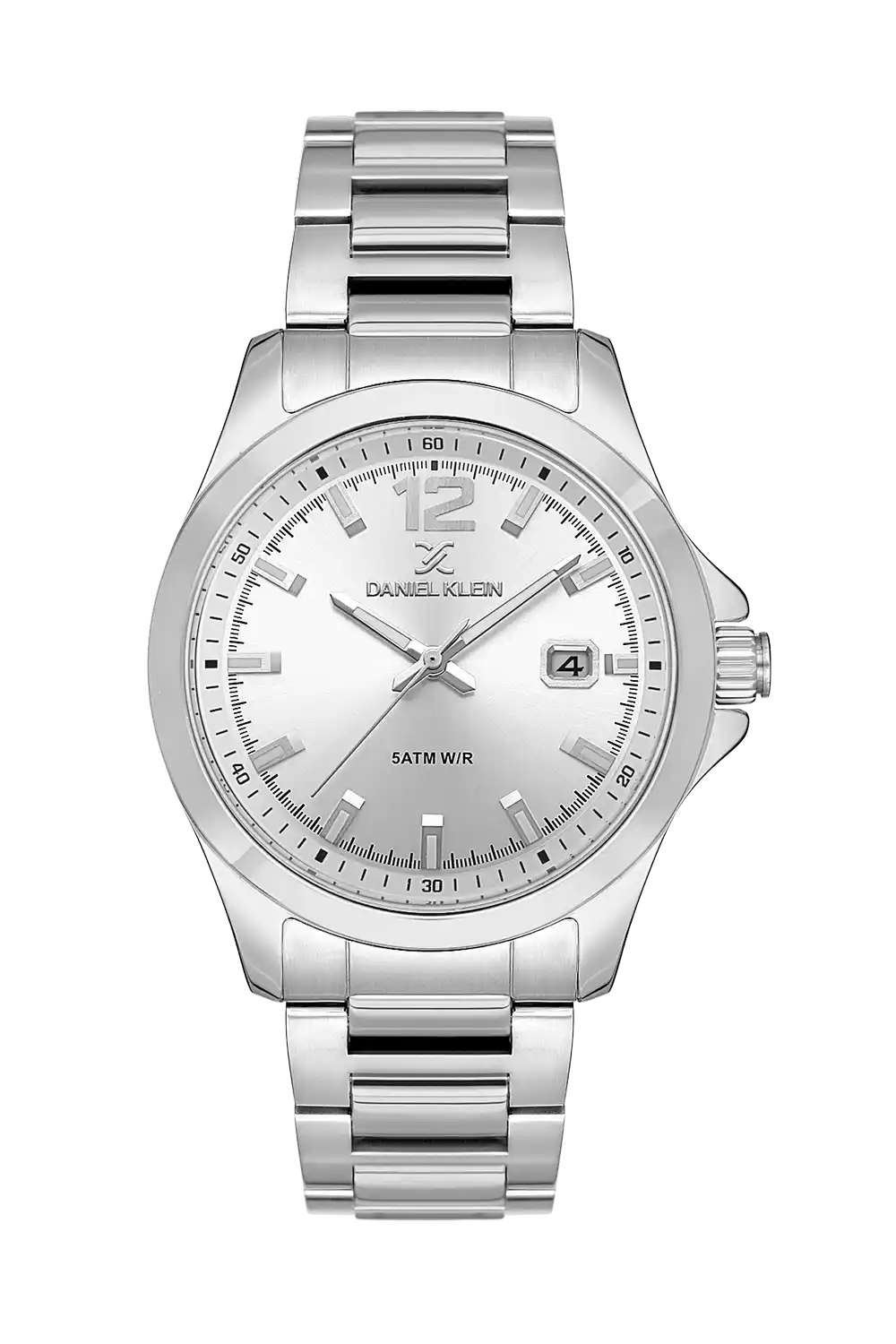 Daniel Klein - DK.1.13658-1 - Men's Watch – Silver Dial – 43mm – QuartzIPS