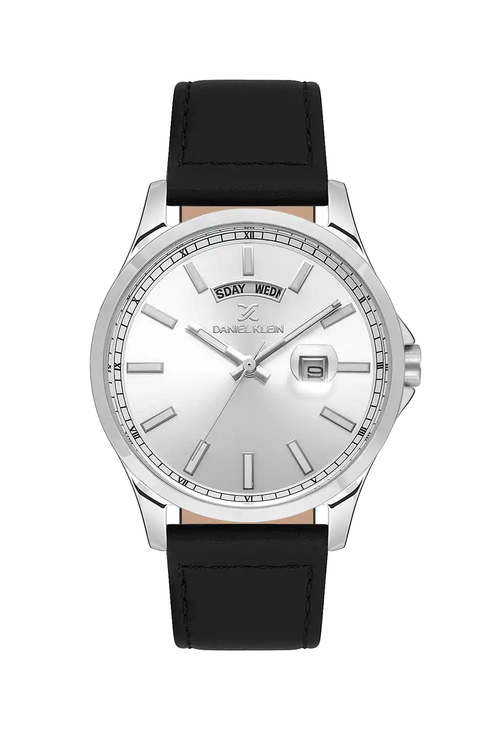 Daniel Klein - DK.1.13659-1 - Men's Watch – Silver Dial – 43mm – QuartzBlack