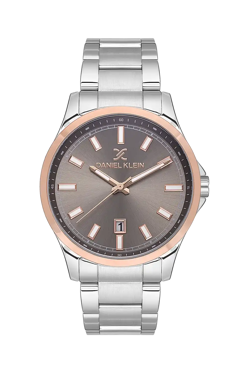 Daniel Klein - DK.1.13660-4 - Men's Watch – Warm Grey 7C Dial – 43mm – QuartzIPS/IP Black