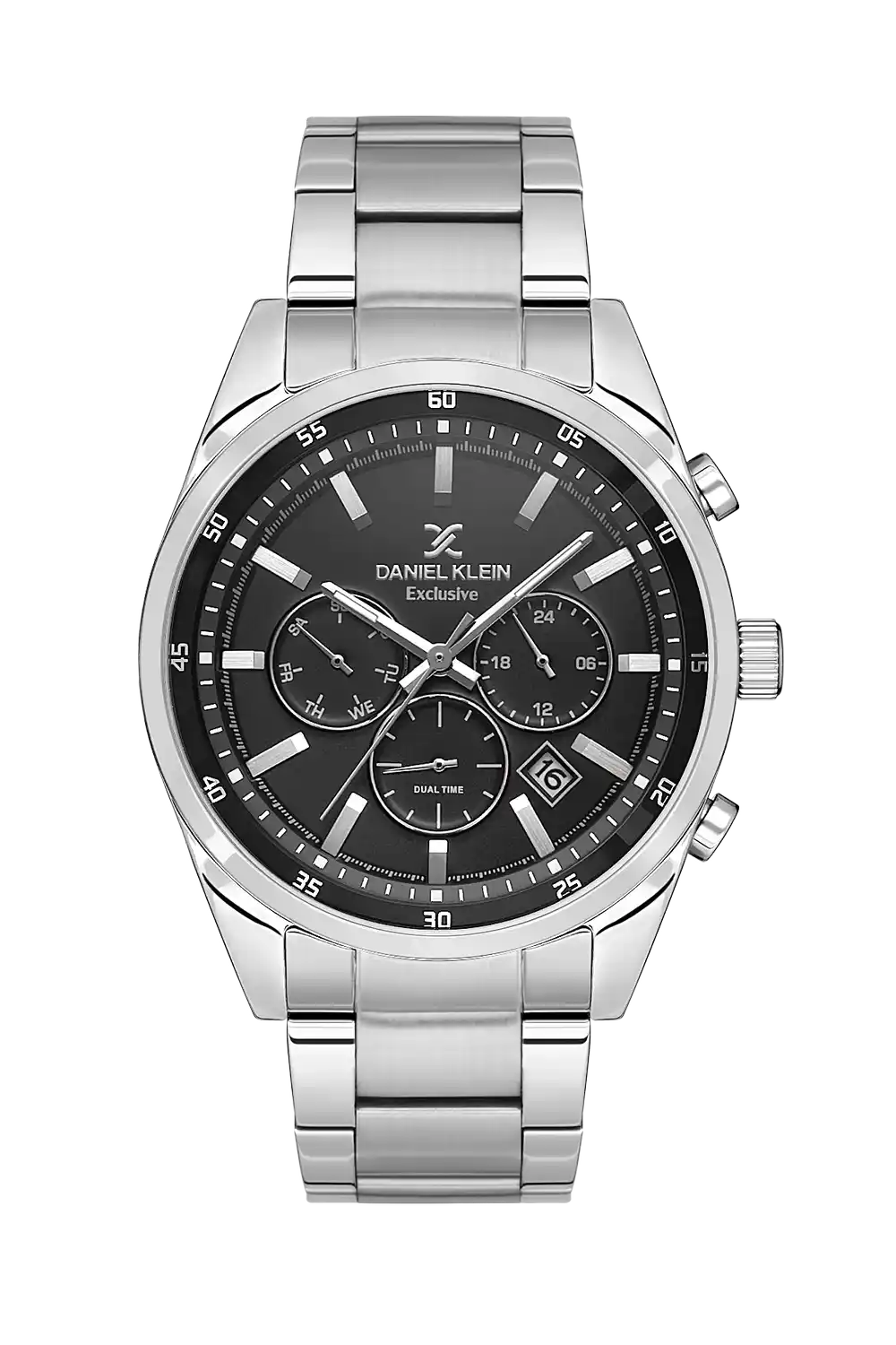 Daniel Klein - DK.1.13663-1 - Men's Watch – Black Dial – 43mm – QuartzIPS