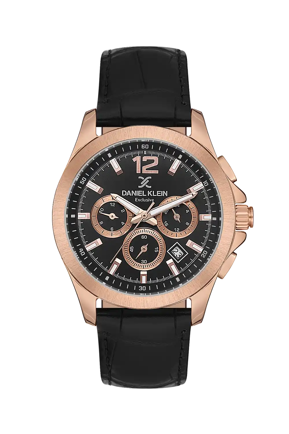 Daniel Klein - DK.1.13671-4 - Men's Watch – Gun Black Dial – 43mm – QuartzBlack