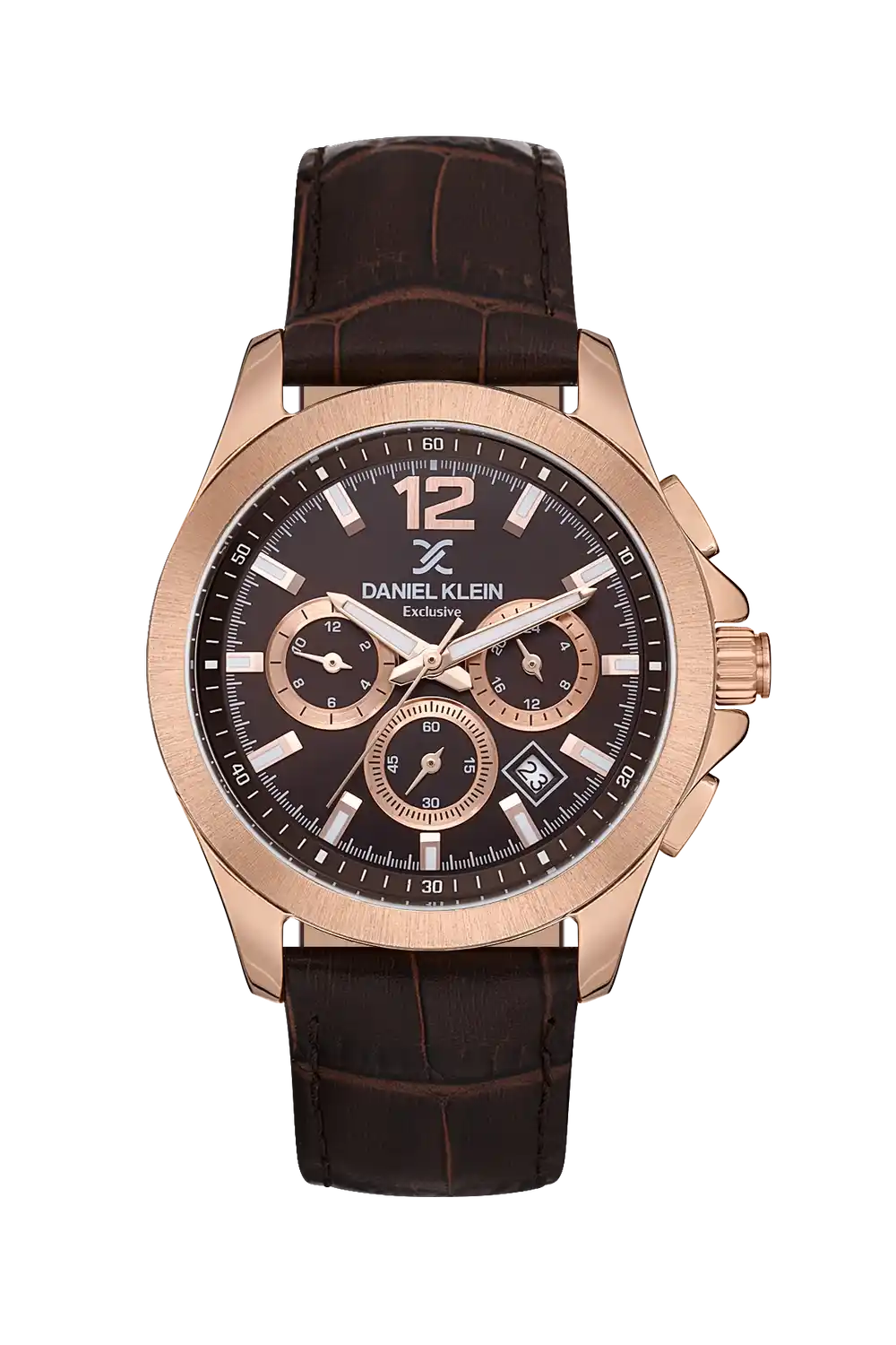 Daniel Klein - DK.1.13671-5 - Men's Watch – Brown Dial – 43mm – QuartzBrown