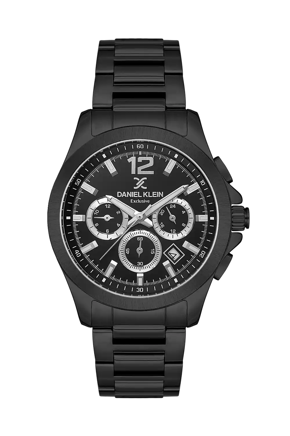 Daniel Klein - DK.1.13672-5 - Men's Watch – Gun Black Dial – 43mm – QuartzIP Black