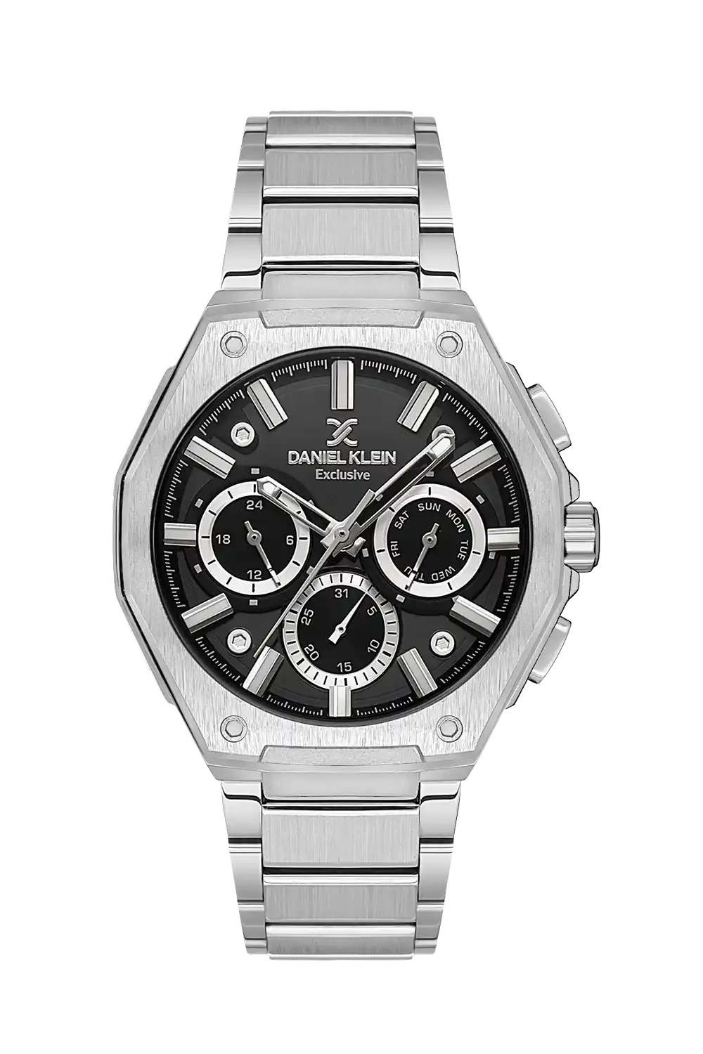 Daniel Klein - DK.1.13677-1 - Men's Watch – Gun Black Dial – 44mm – QuartzIPS