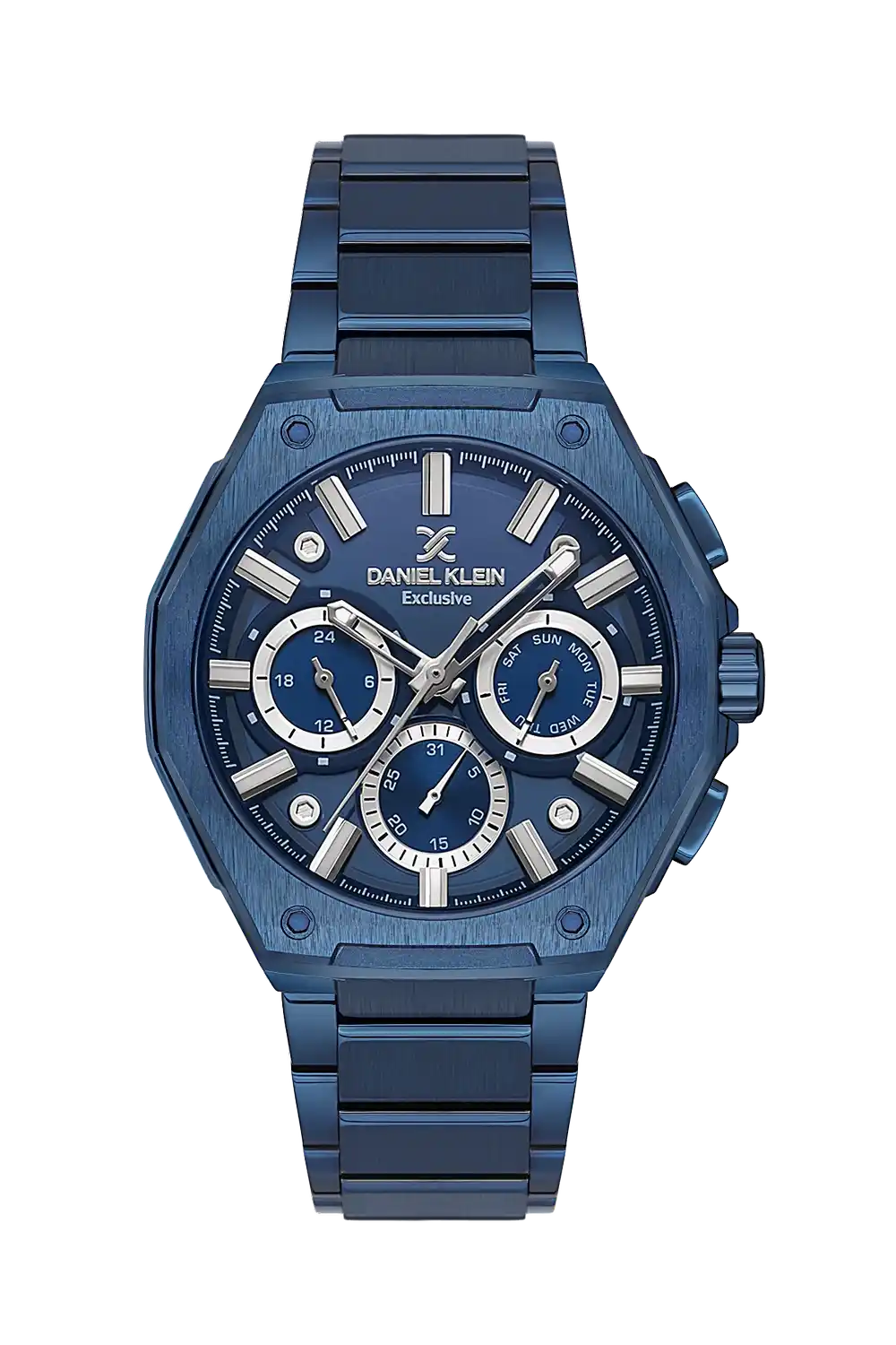 Daniel Klein - DK.1.13677-4 - Men's Watch – D.Blue Dial – 44mm – QuartzD.Blue