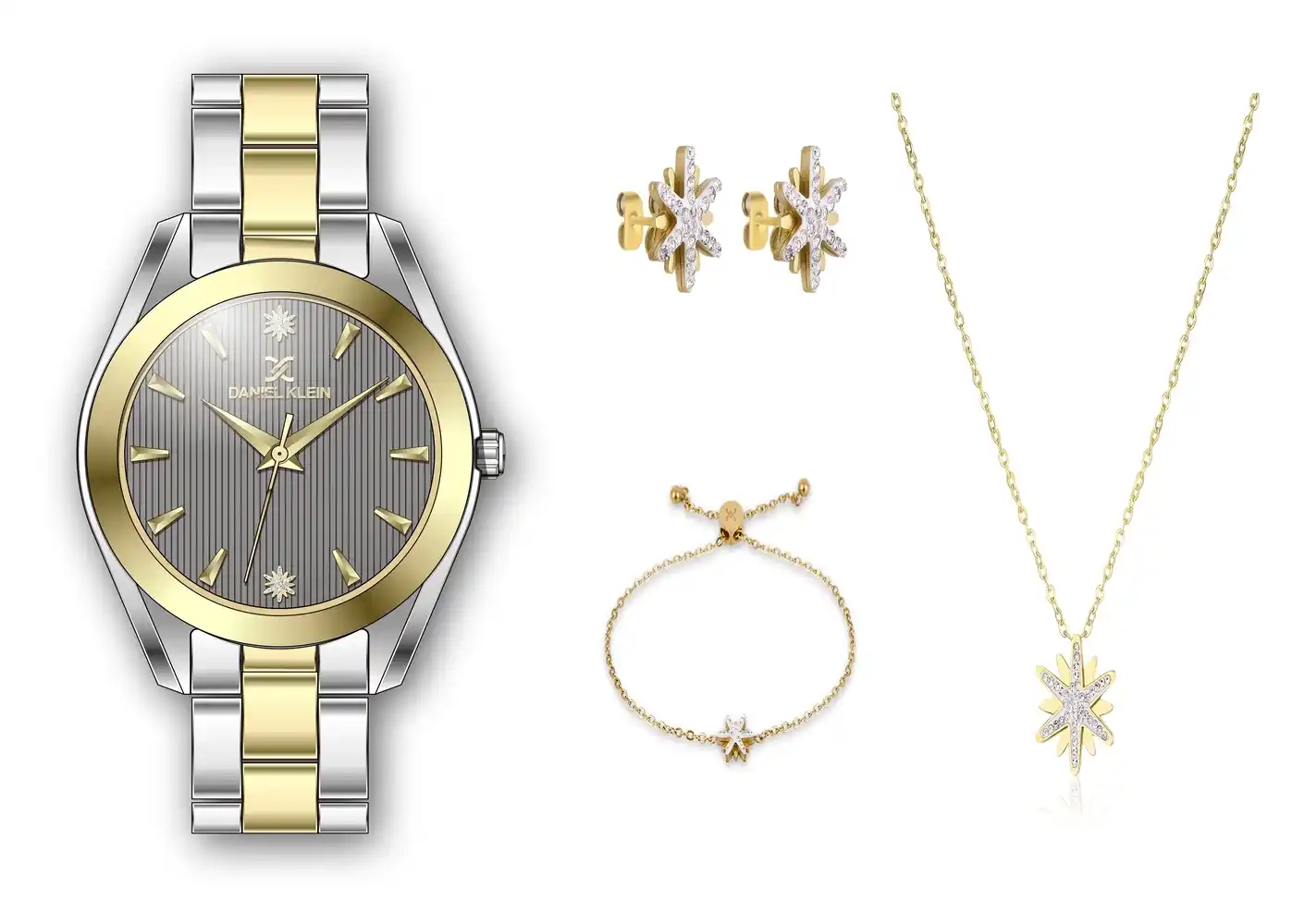 Daniel Klein - DK.1.13688-4 - Women's Watch – Cool Grey 8C Dial – 32mm – QuartzIPS/IPG