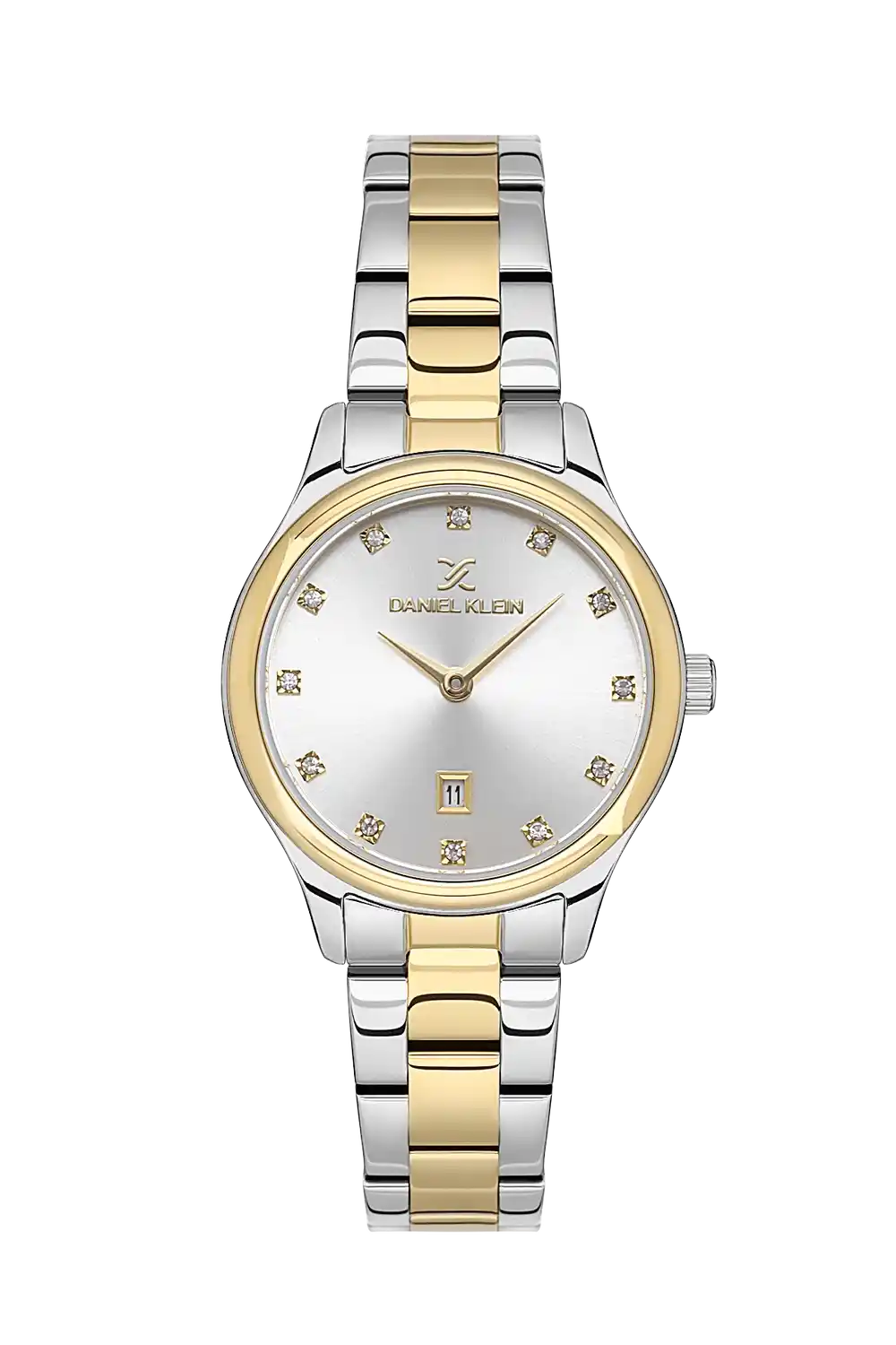 Daniel Klein - DK.1.13699-3 - Women's Watch – Silver Dial – 30mm – QuartzIPS/IPG