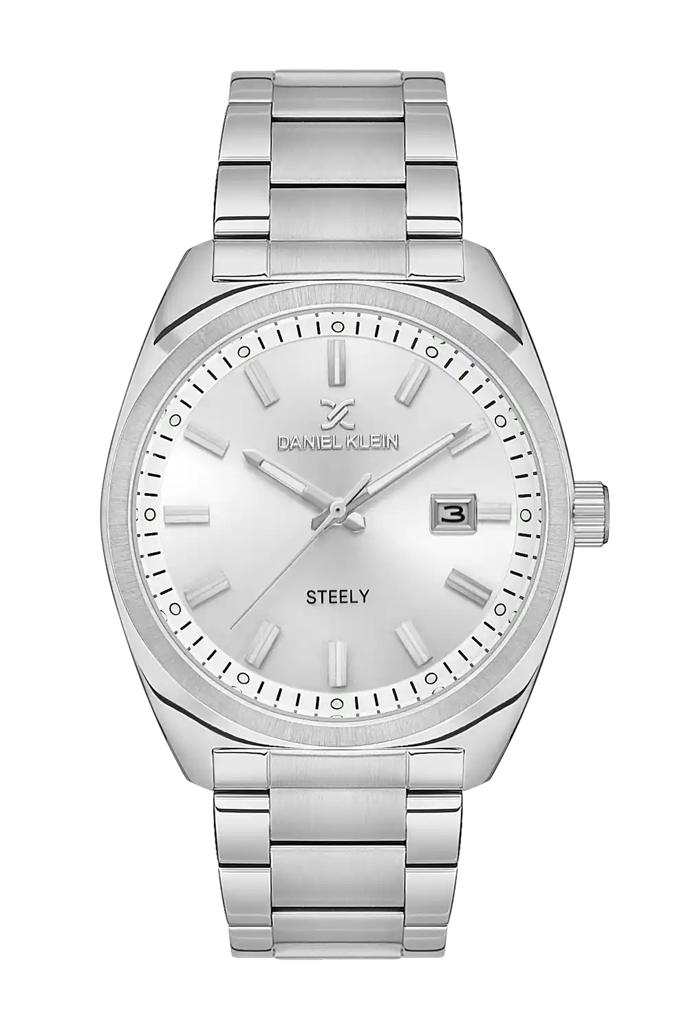 Daniel Klein - DK.1.13701-1 - Men's Watch – Silver Dial – 42mm – QuartzIPS