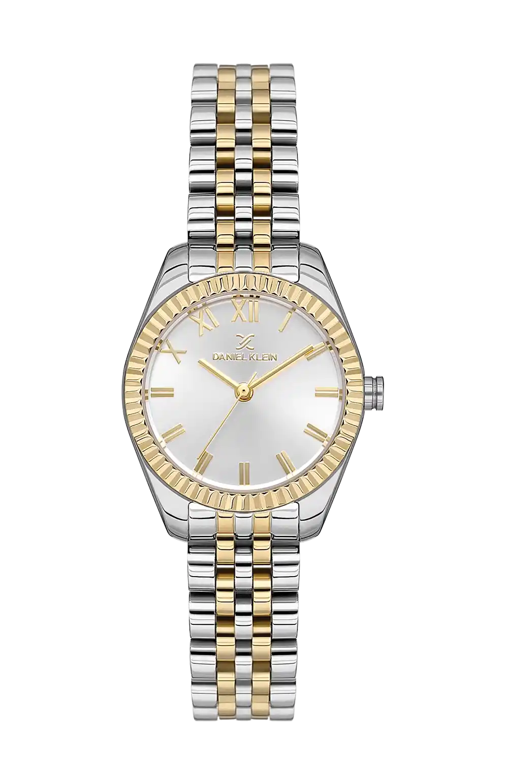 Daniel Klein - DK.1.13705-3 - Women's Watch – Silver Dial – 28mm – QuartzIPS/IPG