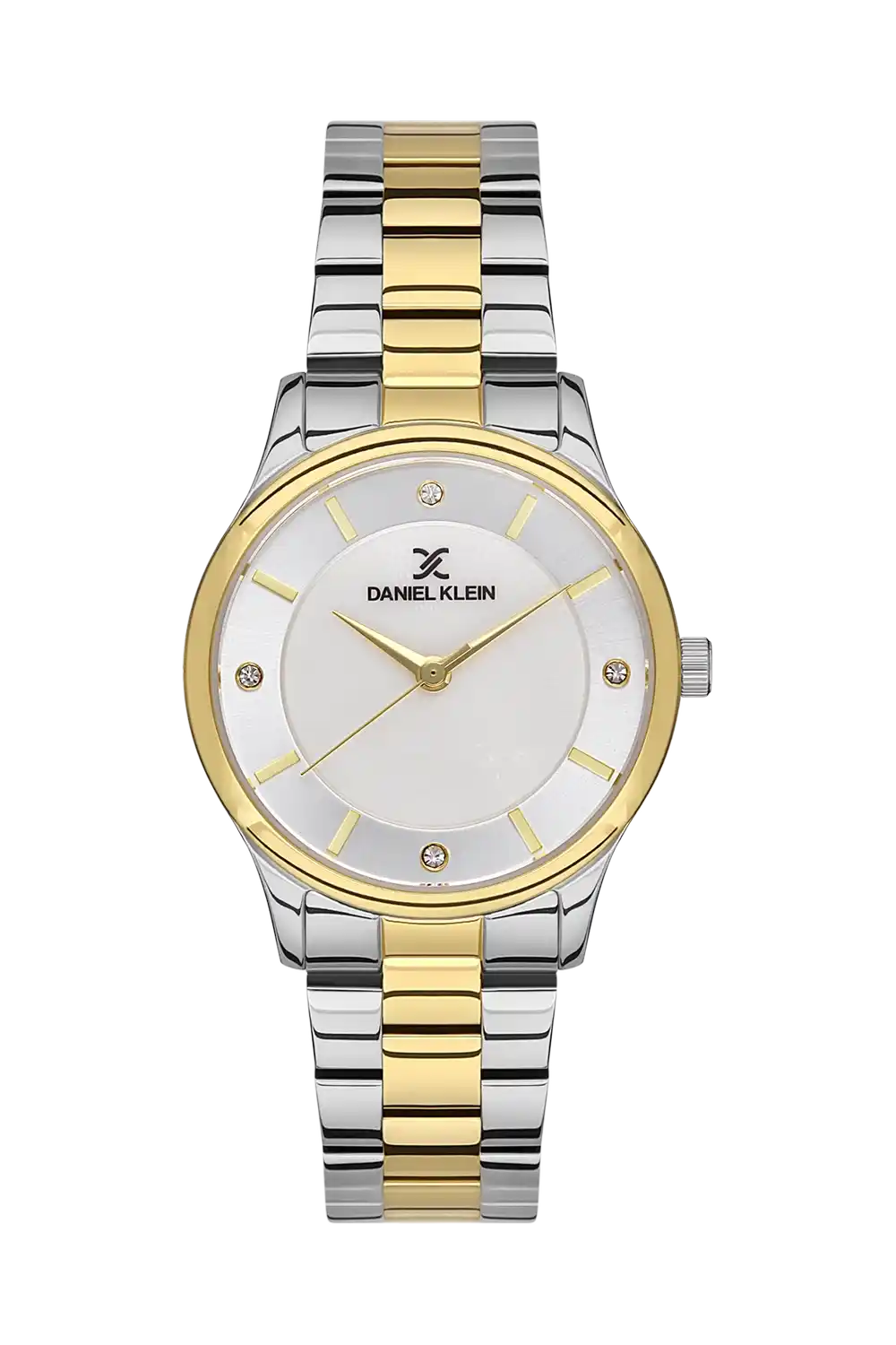 Daniel Klein - DK.1.13455-4 - Women's Watch – Silver/White Dial – 32MM – QuartzIPS/IPG