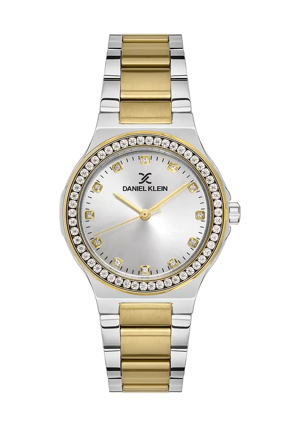 Daniel Klein - DK.1.13463-4 - Women's Watch – Silver Dial – 34MM – QuartzIPS/IPG