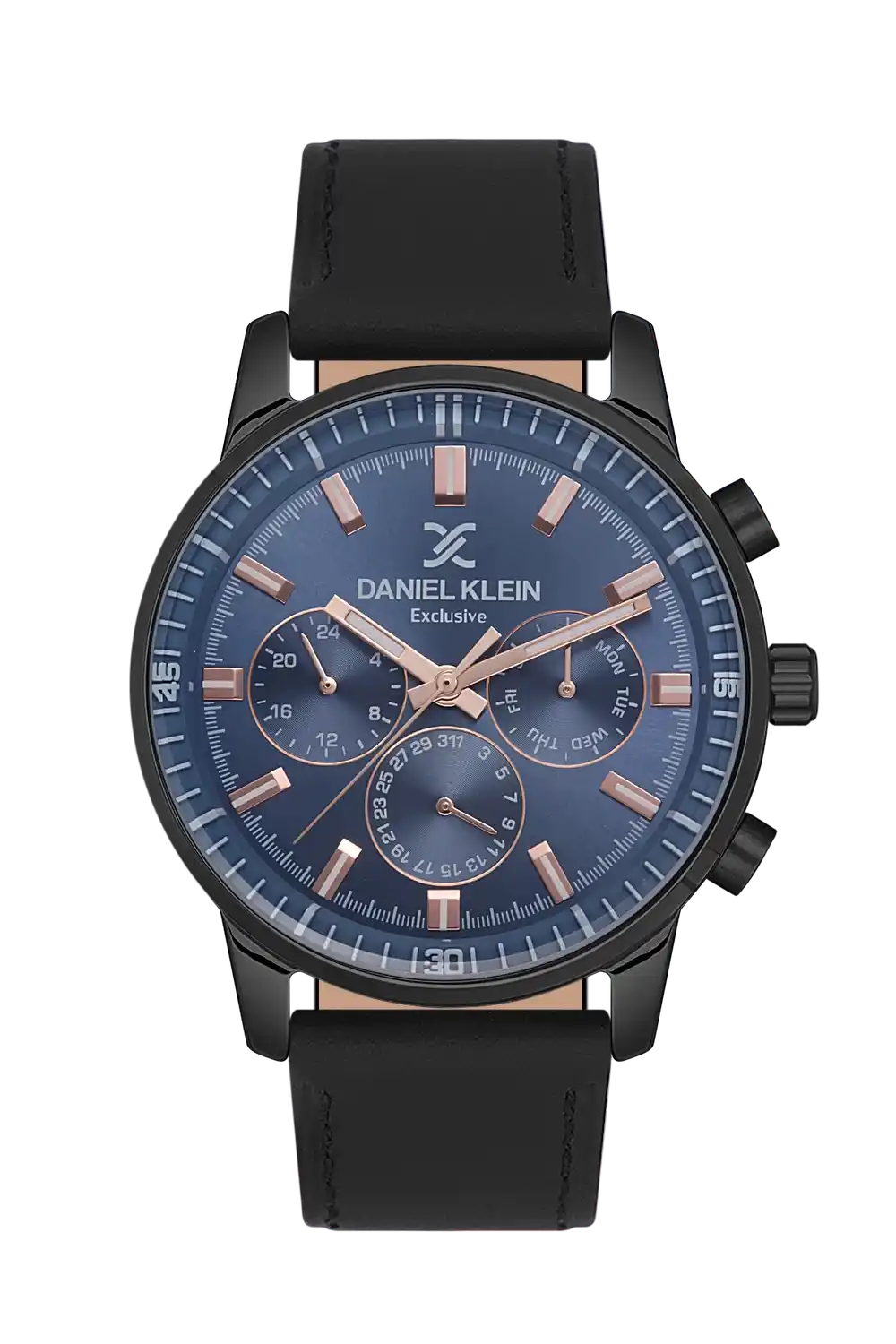 Daniel Klein - DK.1.13528-5 - Women's Watch – Blue Dial – 44MM – QuartzBlack