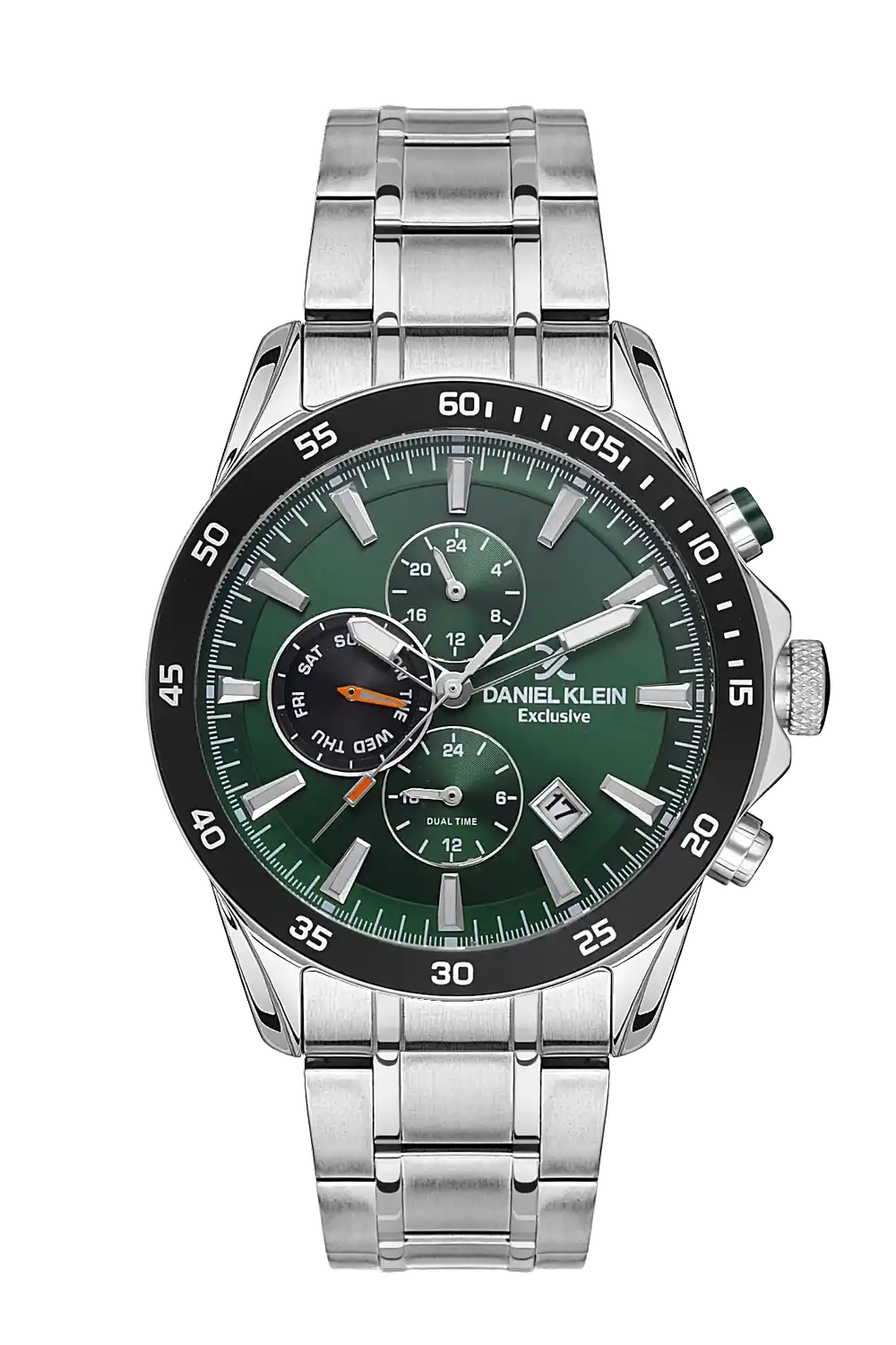 Daniel Klein - DK.1.13529-4 - Women's Watch – Green Dial – 44MM – QuartzIPS