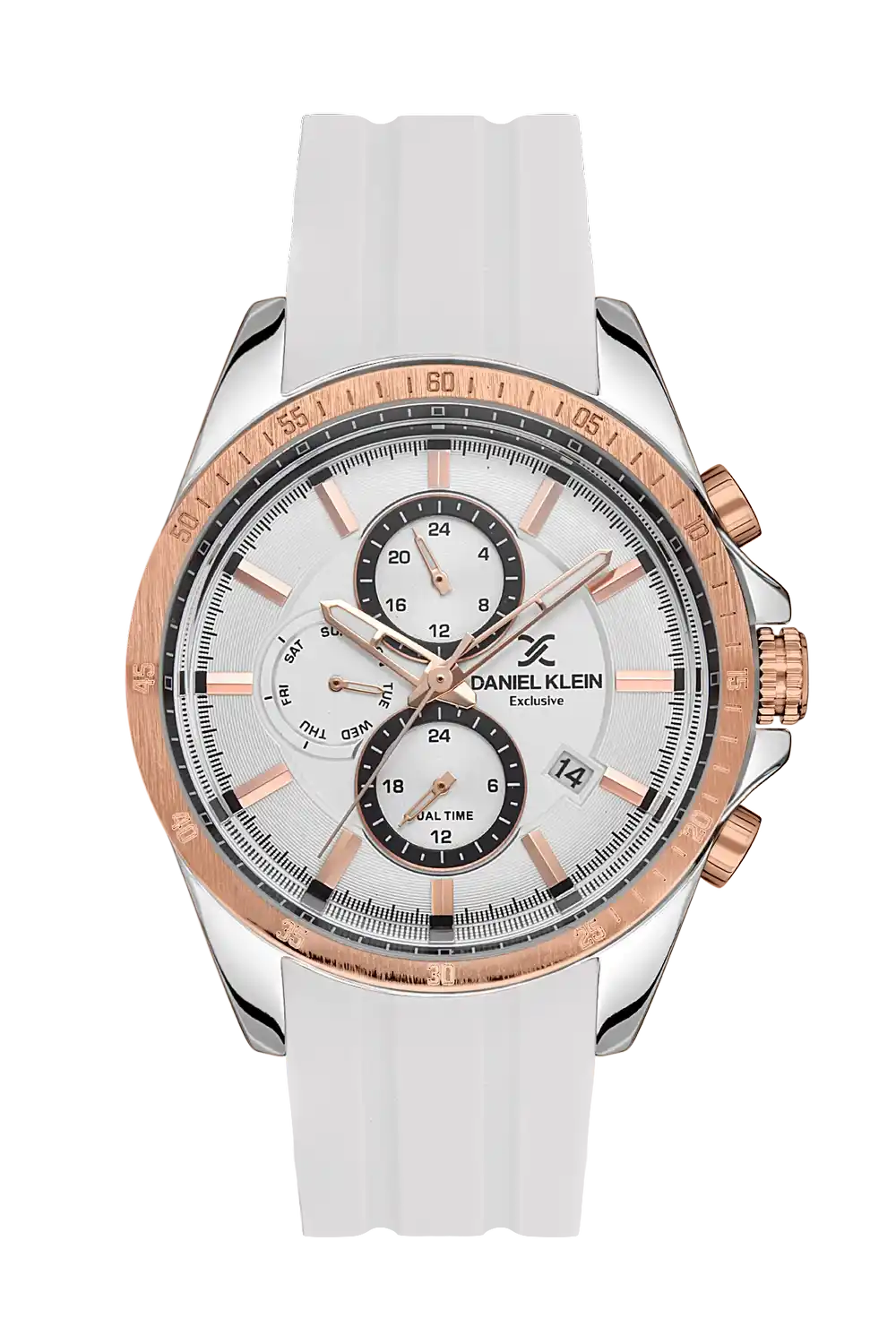 Daniel Klein - DK.1.13533-3 - Women's Watch – Silver Dial – 45MM – QuartzWhite