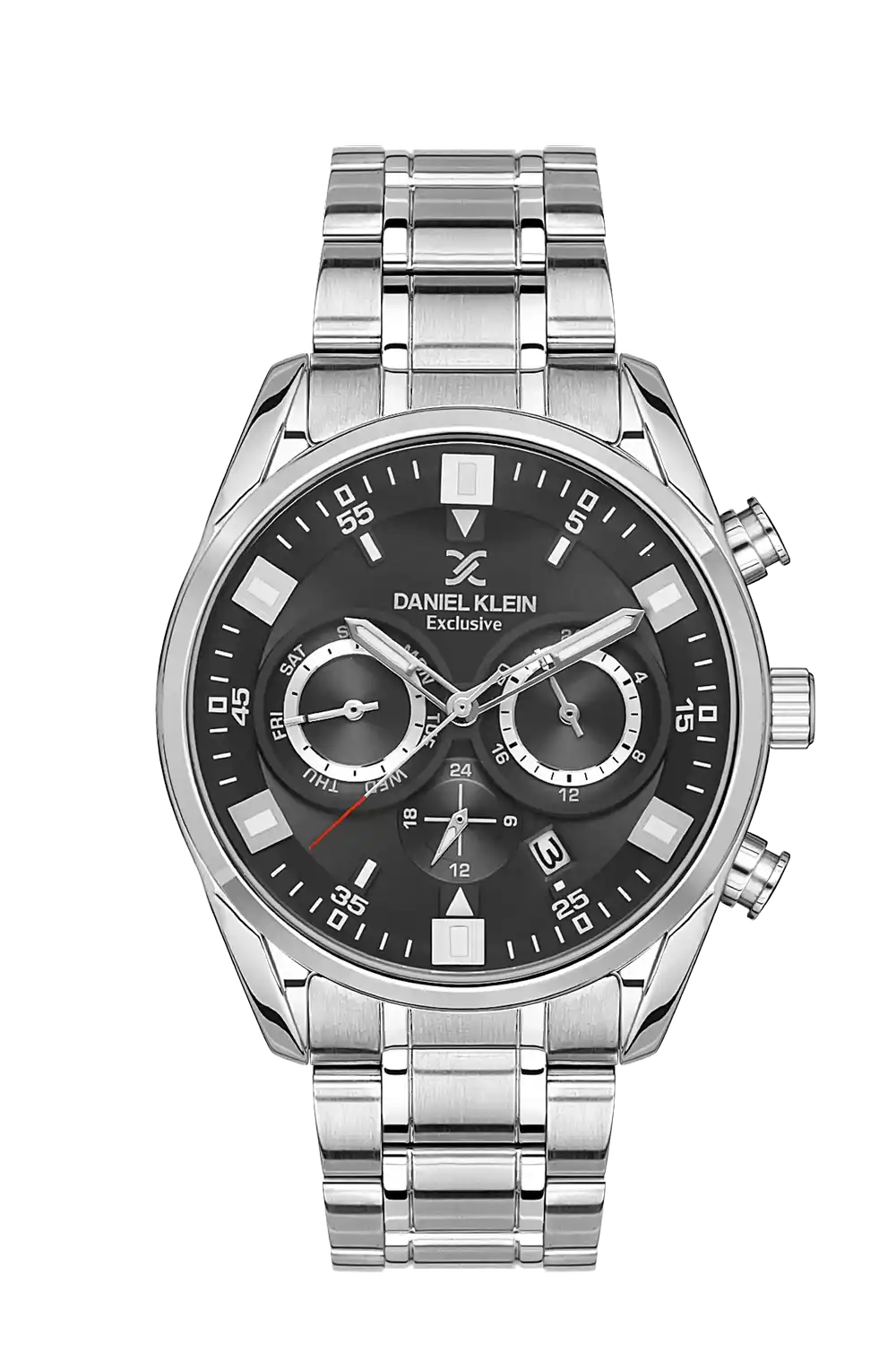 Daniel Klein - DK.1.13548-1 - Women's Watch – Gun Black Dial – 44MM – QuartzIPS