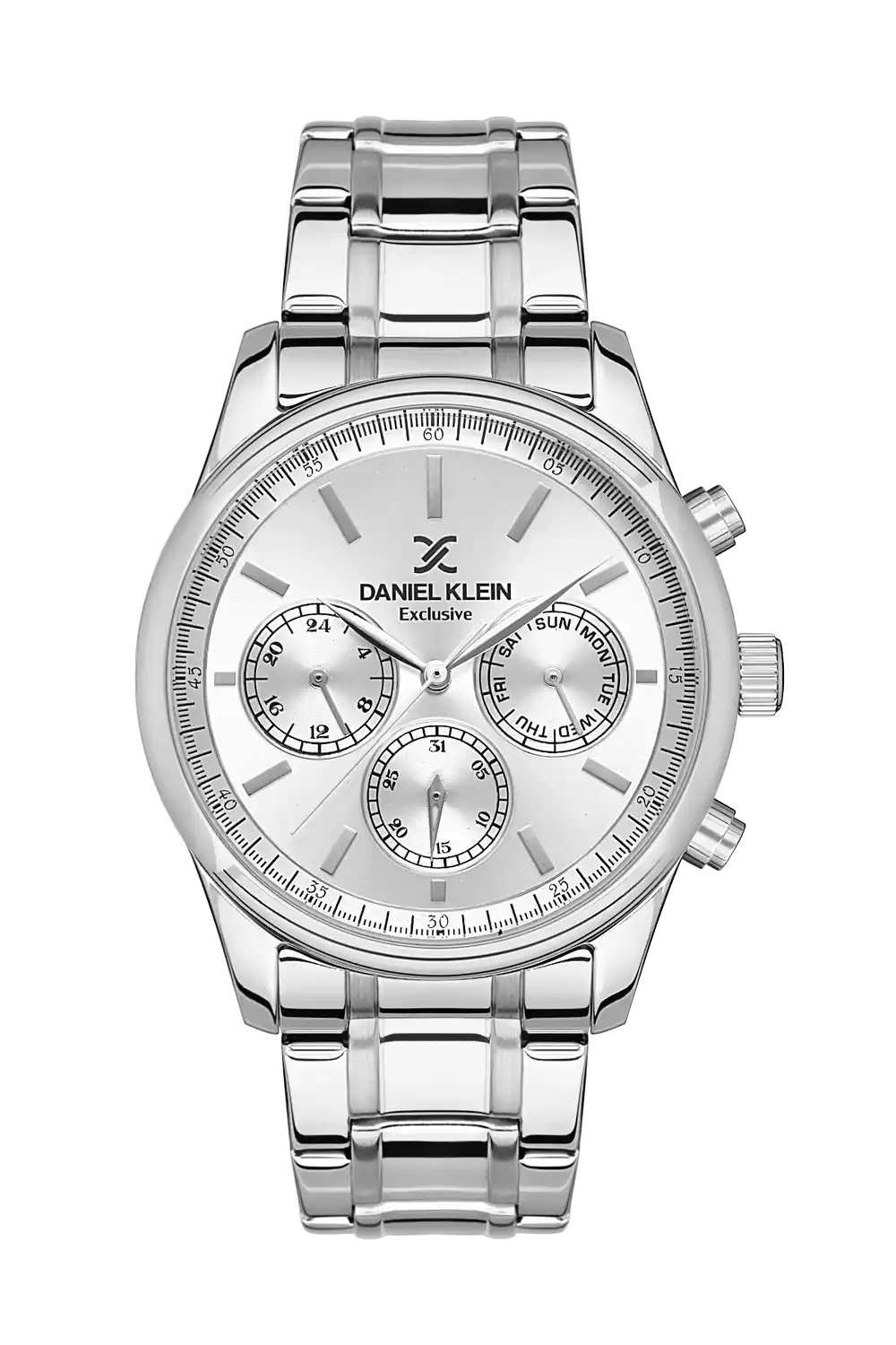 Daniel Klein - DK.1.13549-1 - Women's Watch – Silver Dial – 43MM – QuartzIPS