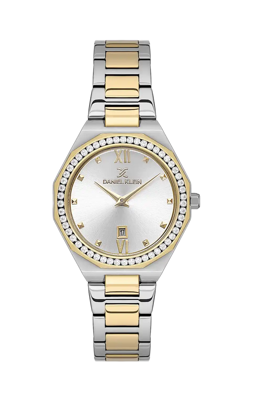 Daniel Klein - DK.1.13601-2 - Women's Watch – Silver Dial – 32mm – QuartzIPS/IPG